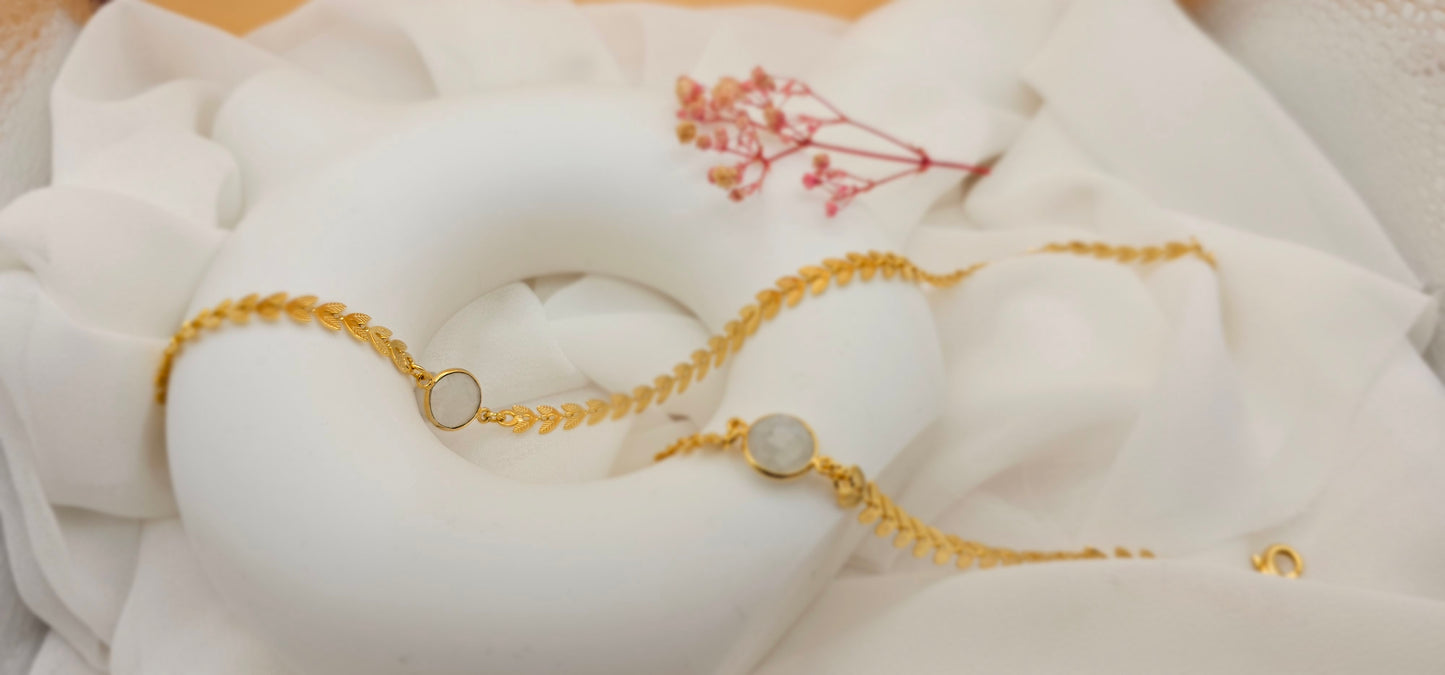 Opal Collar Necklace