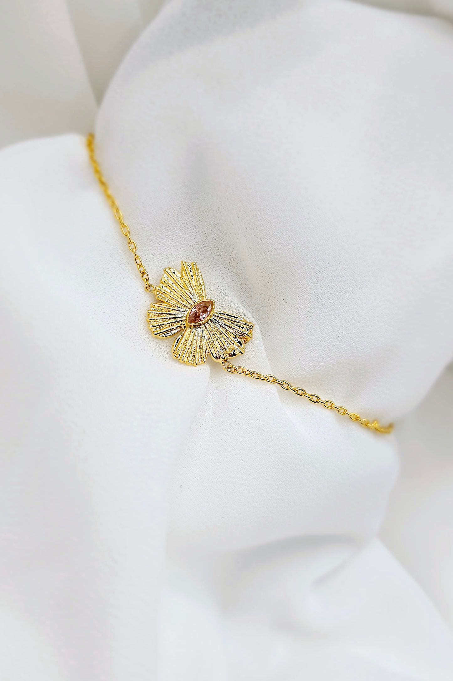 Mini Pink Butterfly Bracelet